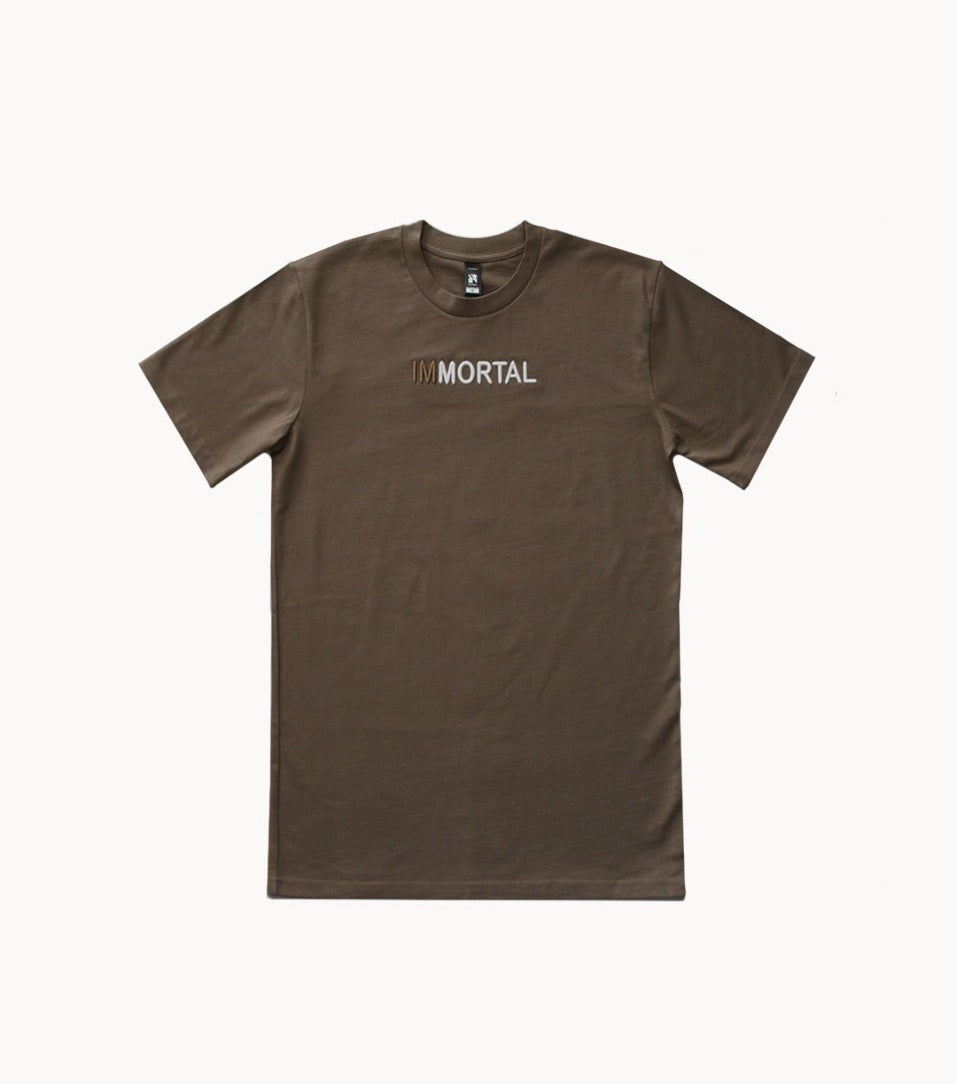 I'M MORTAL Embroidery T-Shirt